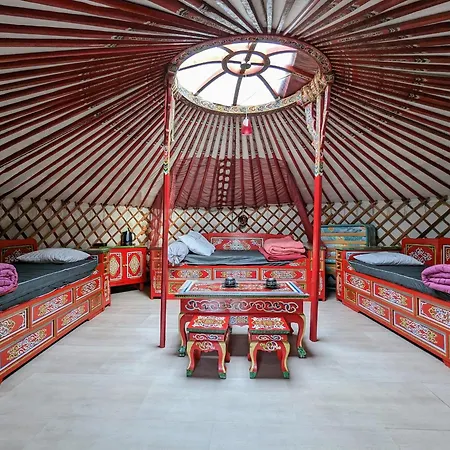 Sejour Insolite En Yourte Avec Sauna, Balneo, Massages Et Terrasse Au Coeur De La Nature A - Fr-1-589-438 * Ferdrupt